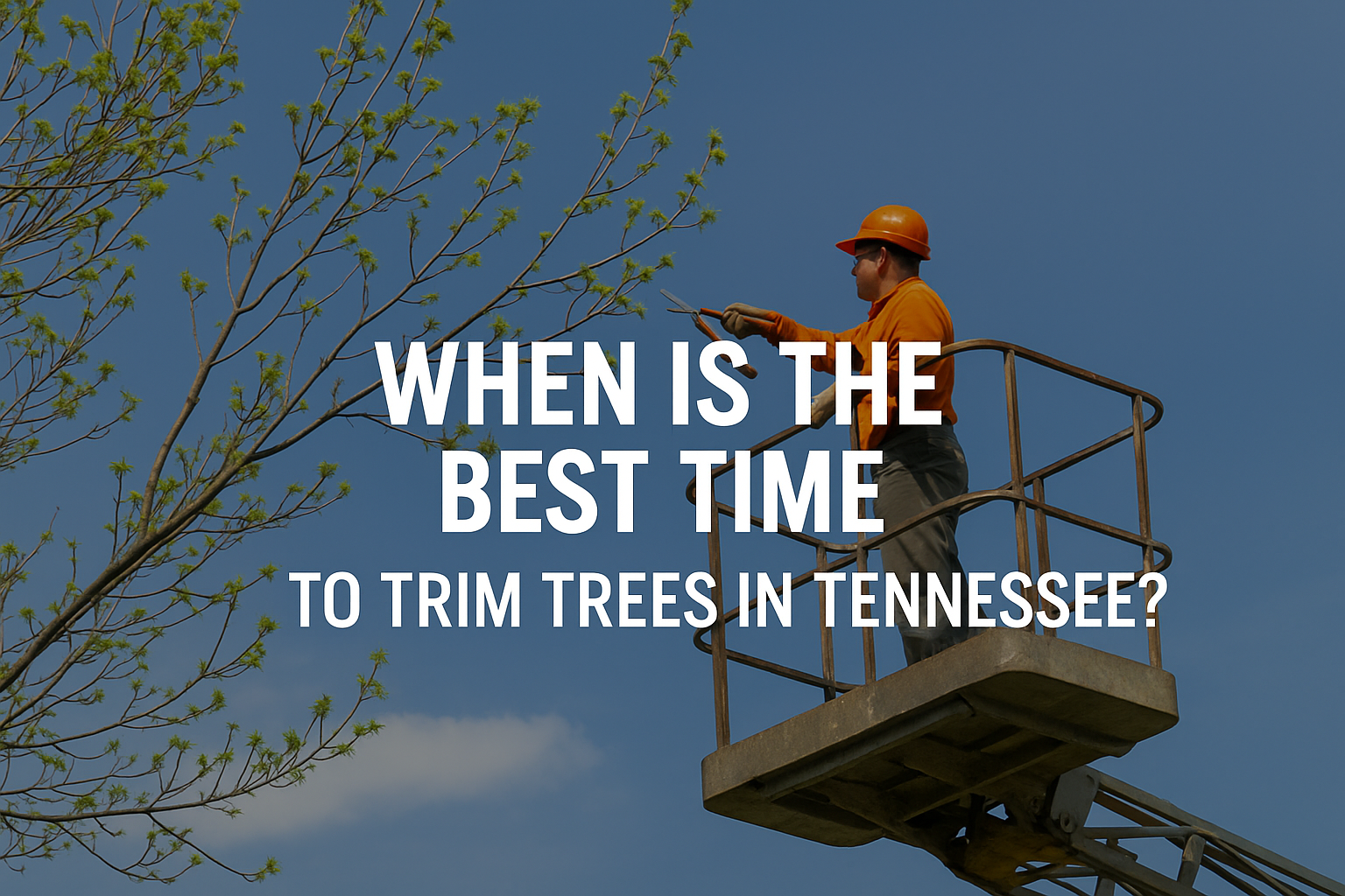 When is the Best Time to Trim Trees in Tennessee?