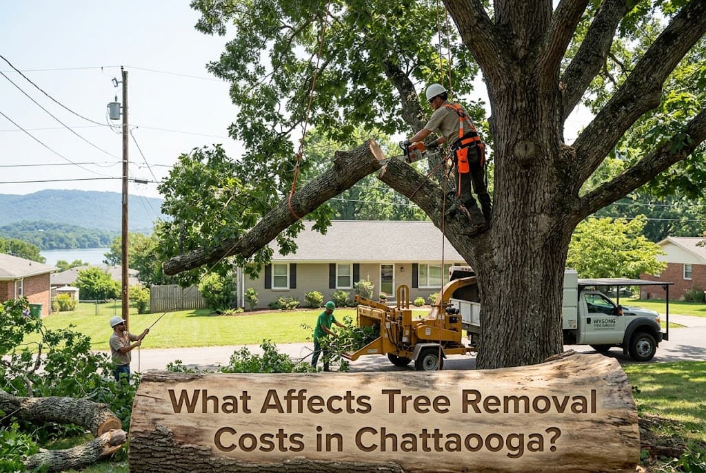 tree removal cost Chattanooga